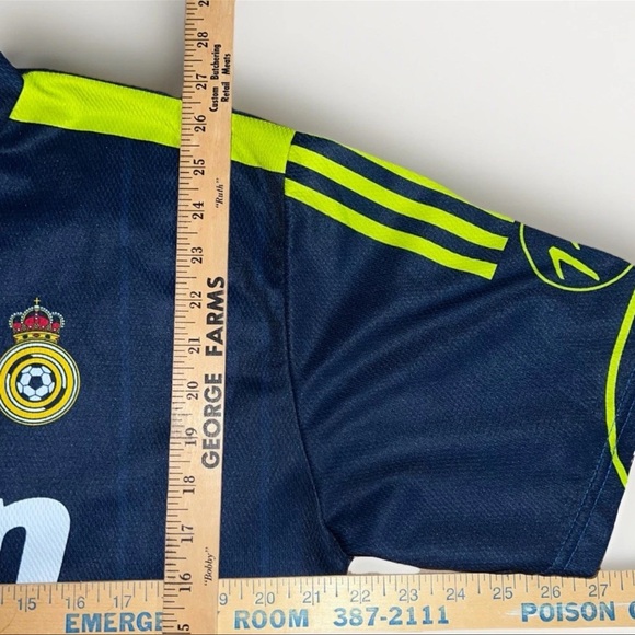 2012/13 Real Madrid Jersey #7 Ronaldo Printed Soccer Extra Large Blue bwin - Picture 4 of 5
